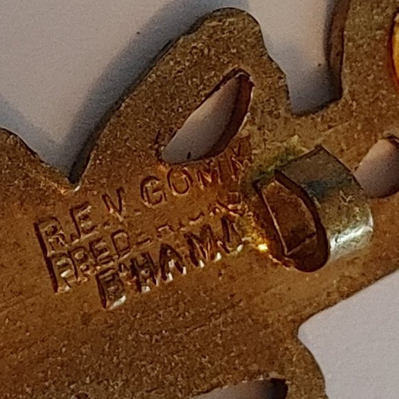 Vintage Golliwog Enamel Pin 1970s - Picture 3 of 3